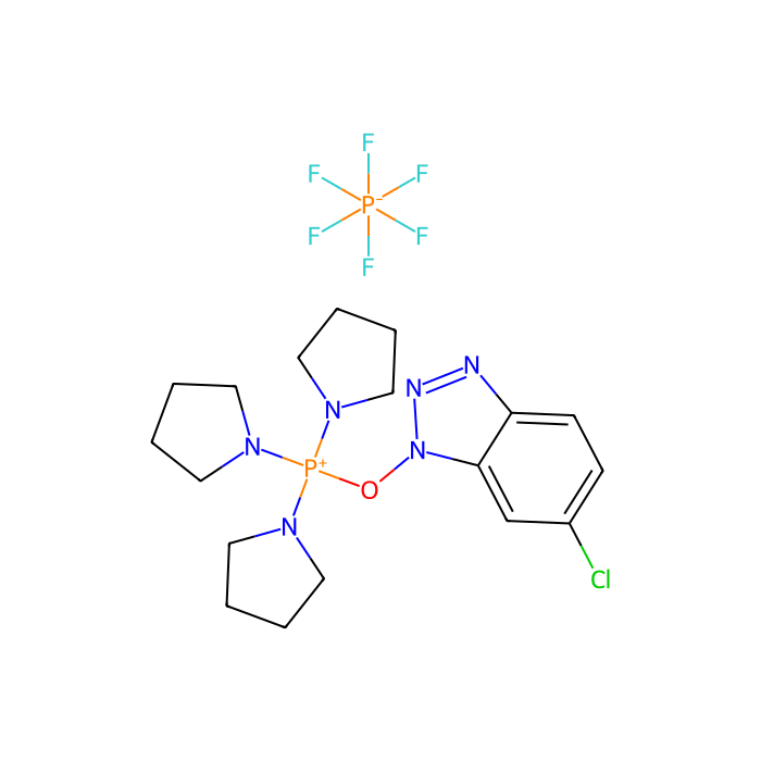 (6-Chlorobenzotriazol-1-yloxy)tripyrrolidinophosphonium hexafluorophosphate - ≥98% CAS No(893413-42-8) by Aladdin Scientific