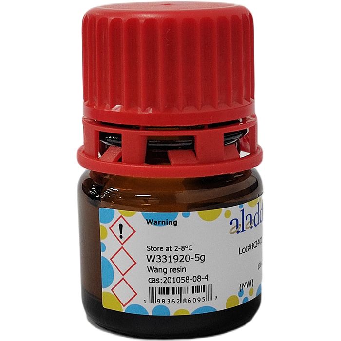 Wang resin - 100-200mesh CAS No(201058-08-4) by Aladdin Scientific