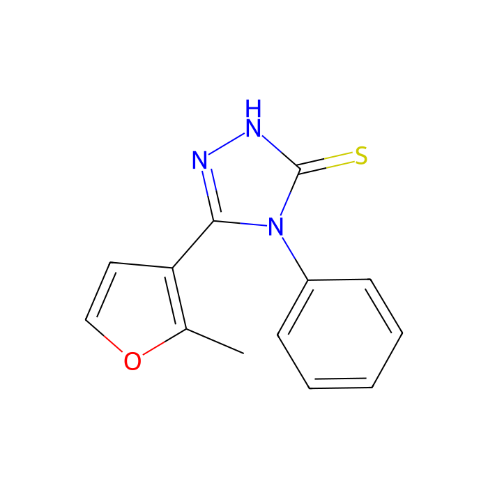 5-(2-methyl-3-furyl)-4-phenyl-4H-1,2,4-triazole-3-thiol - ≥95% CAS No(346464-59-3) by Aladdin Scientific