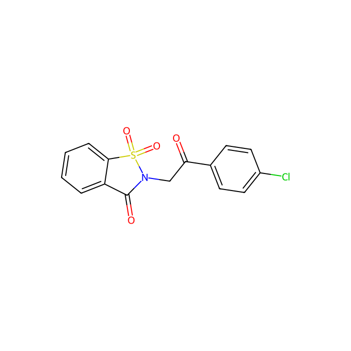 2-(2-(4-chlorophenyl)-2-oxoethyl)benzo[d]isothiazol-3(2H)-one 1,1-dioxide - ≥98% CAS No(41335-62-0) by Aladdin Scientific