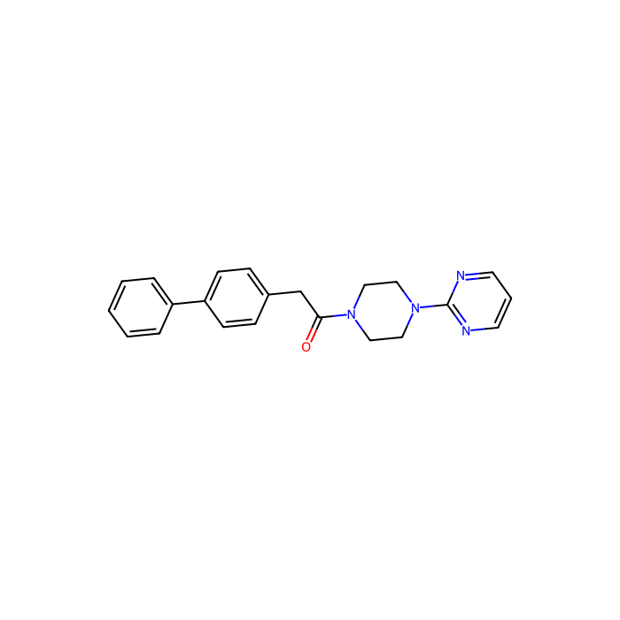 2-(biphenyl-4-yl)-1-(4-(pyrimidin-2-yl)piperazin-1-yl)ethanone - ≥95% CAS No(796977-98-5) by Aladdin Scientific
