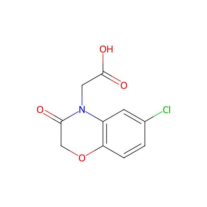 2-(6-Chloro-3-oxo-2H-benzo[b][1，4]oxazin-4(3H)-yl)acetic acid - ≥98% CAS No(26494-58-6) by Aladdin Scientific