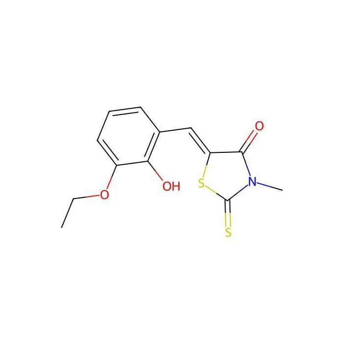 (5Z)-5-(3-ethoxy-2-hydroxybenzylidene)-3-methyl-2-thioxo-1,3-thiazolidin-4-one -  CAS No(402932-19-8) by Aladdin Scientific