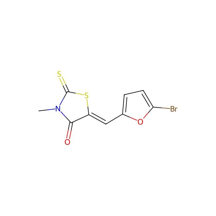 (5Z)-5-[(5-Bromo-2-furyl)methylene]-3-methyl-2-thioxo-1,3-thiazolidin-4-one - ≥95% CAS No(292024-92-1) by Aladdin Scientific