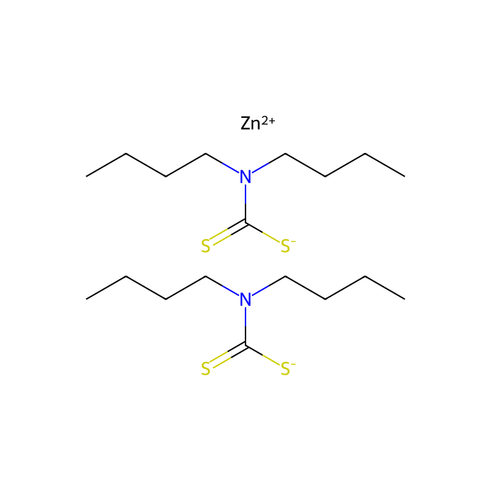Zinc(II) Dibutyldithiocarbamate - ≥98%(T) CAS No(136-23-2) by Aladdin Scientific