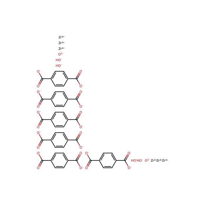 Zirconium 1,4-dicarboxybenzene MOF (UiO-66) - Particle size: 100-500nm, BET surface area: 1000-2000 m2 / g CAS No(1072413-89-8) by Aladdin Scientific