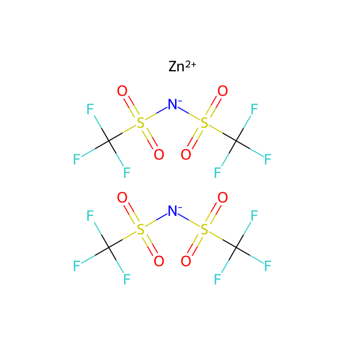 Zinc(II) Bis(trifluoromethanesulfonyl)imide（Zn(NTf₂)₂） - ≥98% CAS No(168106-25-0) by Aladdin Scientific