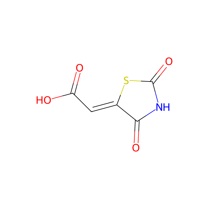 (2Z)-(2,4-Dioxo-1,3-thiazolidin-5-ylidene)acetic acid - Reagent grade CAS No(5374-29-8) by Aladdin Scientific