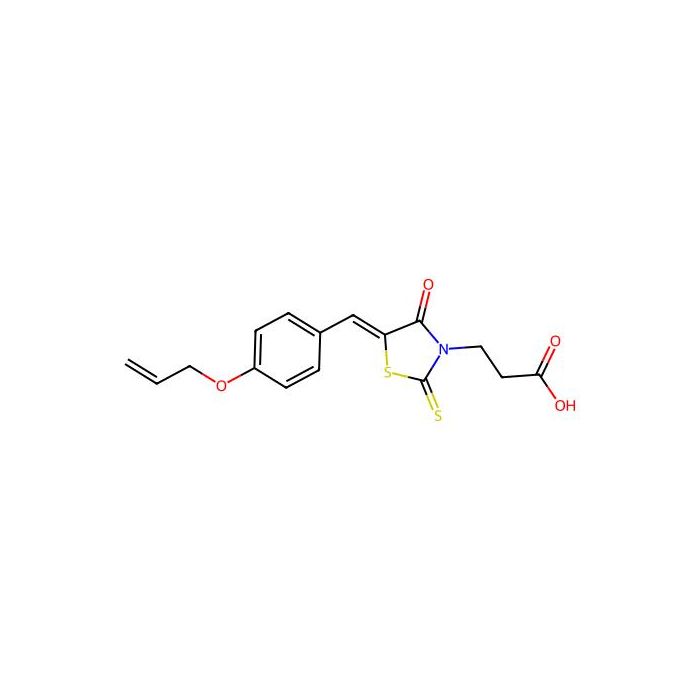 (Z)-3-(5-(4-(allyloxy)benzylidene)-4-oxo-2-thioxothiazolidin-3-yl)propanoic acid -  CAS No(641997-83-3) by Aladdin Scientific