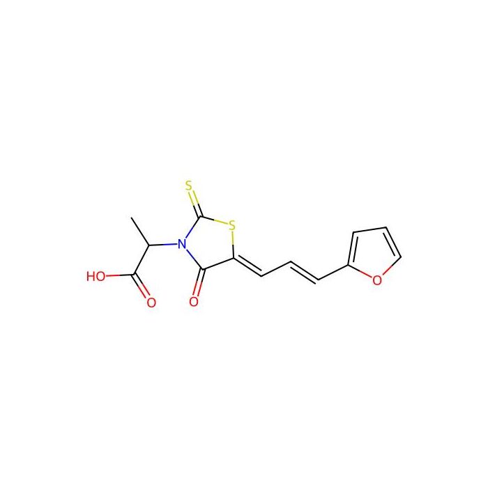 2-((Z)-5-((E)-3-(furan-2-yl)allylidene)-4-oxo-2-thioxothiazolidin-3-yl)propanoic acid -  CAS No(1164116-77-1) by Aladdin Scientific