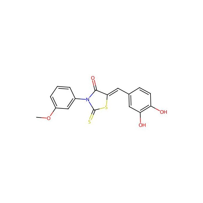 (5Z)-5-[(3,4-dihydroxyphenyl)methylidene]-3-(3-methoxyphenyl)-2-sulfanylidene-1,3-thiazolidin-4-one -  CAS No(306323-73-9) by Aladdin Scientific