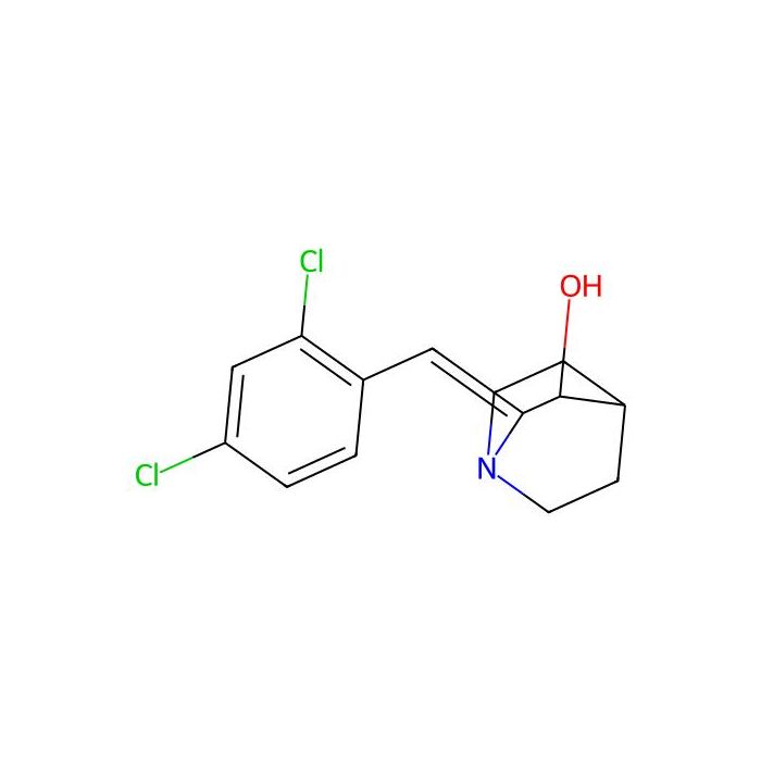 (2Z)-2-((2,4-Dichlorophenyl)methylene)-1-azabicyclo(2.2.2)octan-3-ol - ≥90% CAS No(1037240-01-9) by Aladdin Scientific