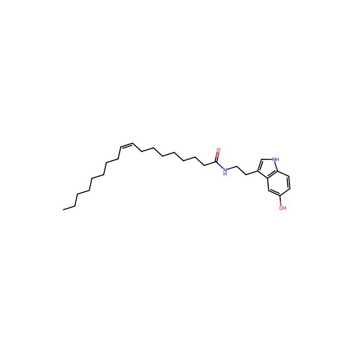 (9Z)-N-[2-(5-hydroxy-1H-indol-3-yl)ethyl]octadec-9-enamide - ≥98% CAS No(1002100-44-8) by Aladdin Scientific