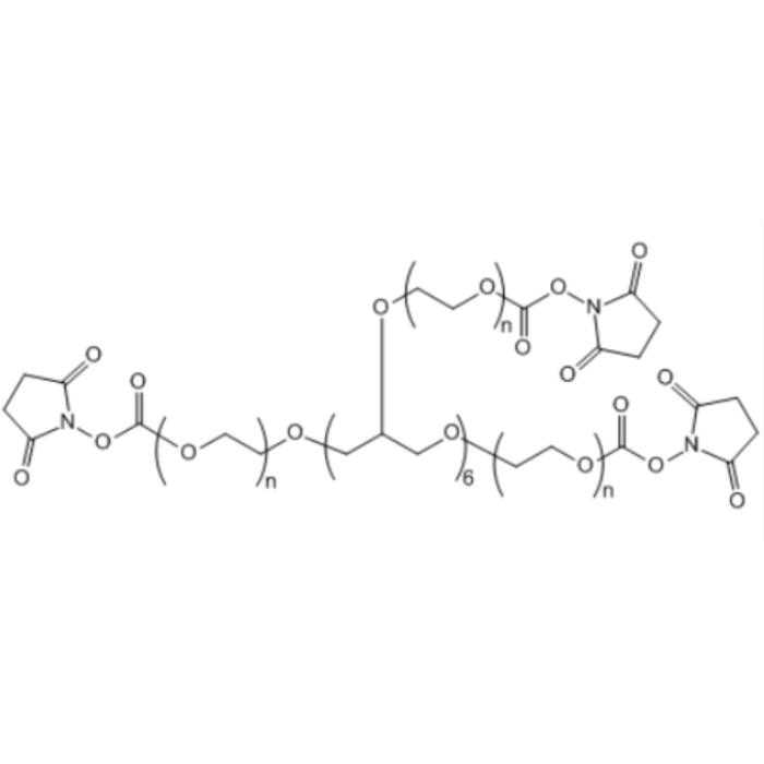 8-Arm PEG NHS - MW 10000 Da  by Aladdin Scientific