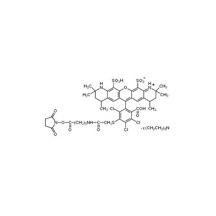 Aladdin™ 546 NHS Ester(Succinimidyl Ester) - Ex:561nm, Em:572nm, ≥70%(HPLC) CAS No(A661889) by Aladdin Scientific