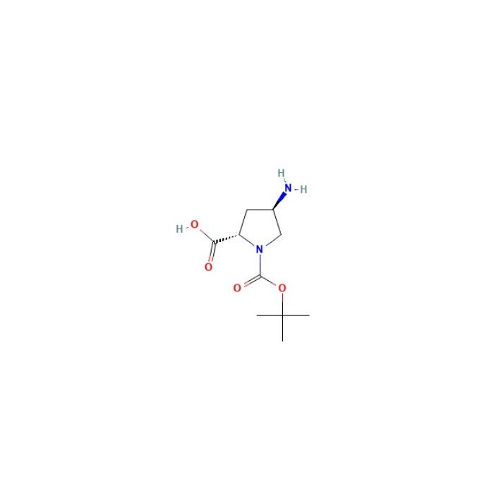 (2S，4R)-4-Amino-1-(tert-butoxycarbonyl)pyrrolidine-2-carboxylicacid - ≥97% CAS No(132622-69-6) by Aladdin Scientific