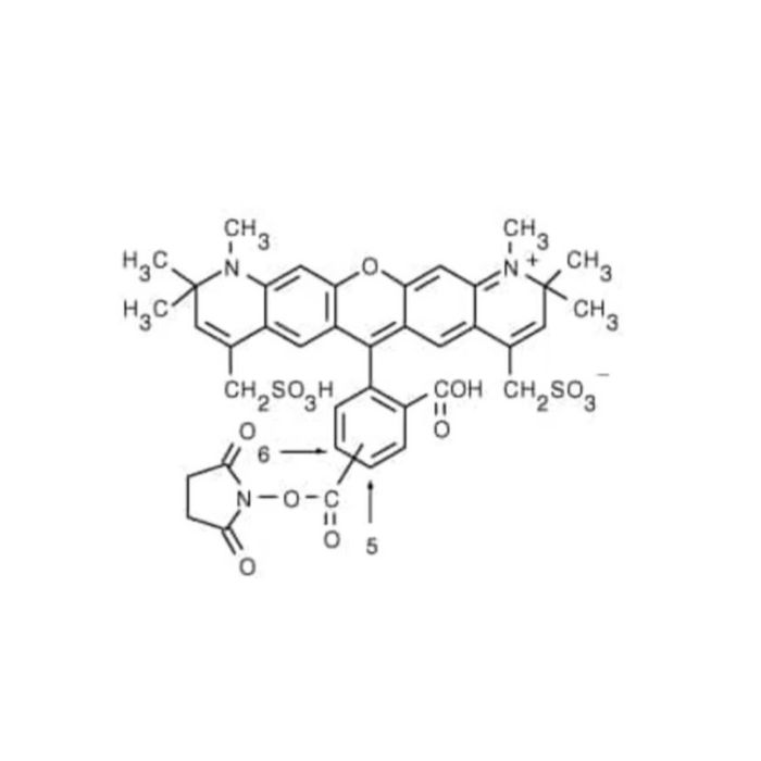 Aladdin® 594 NHS Ester (Succinimidyl Ester) - Ex:590nm, Em:618nm, mixture of isomers CAS No(295348-87-7(free base)) by Aladdin Scientific