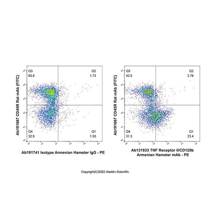 TNF Receptor II/CD120b Armenian Hamster mAb - by Aladdin Scientific