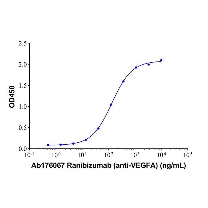 Ranibizumab (anti-VEGFA) -   >95% by Aladdin Scientific