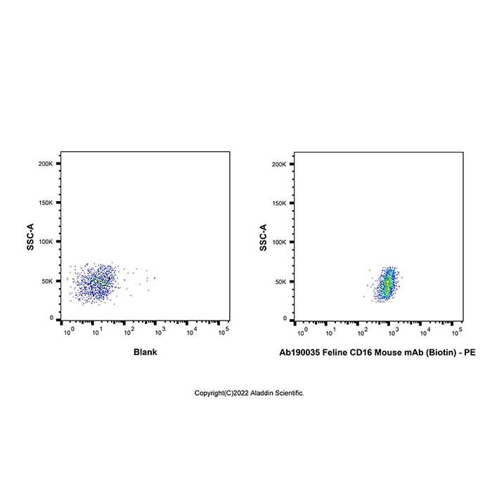 Feline CD16 Mouse mAb (Biotin) - by Aladdin Scientific