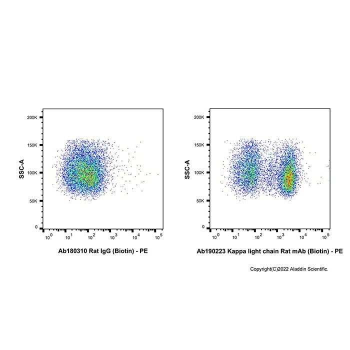 Kappa light chain Rat mAb (Biotin) - by Aladdin Scientific