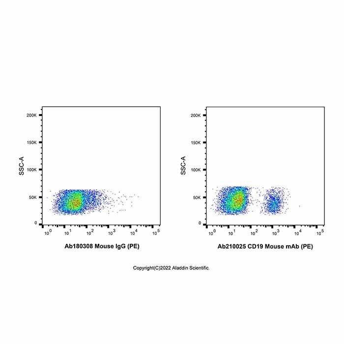 CD19 Mouse mAb (PE) - by Aladdin Scientific