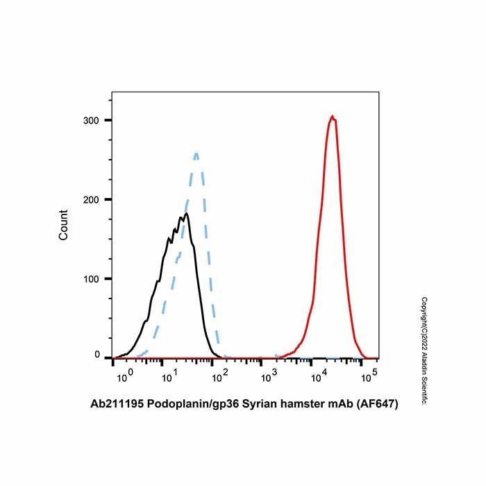 Podoplanin/gp36 Syrian hamster mAb (AF647) -    by Aladdin Scientific
