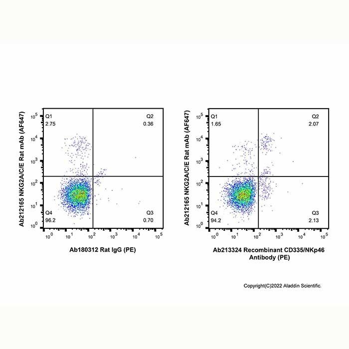 Recombinant CD335/NKp46 Antibody (PE) - by Aladdin Scientific