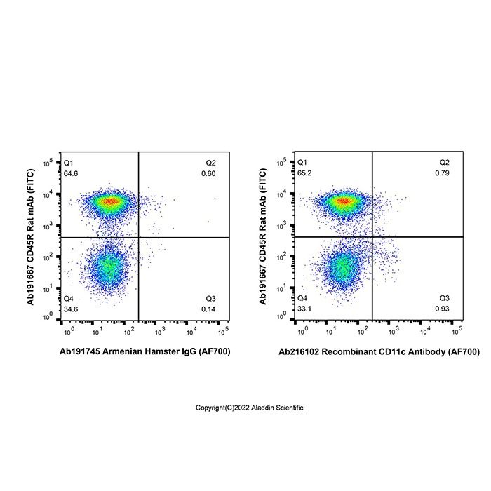 Recombinant CD11c Antibody (AF700) -    by Aladdin Scientific