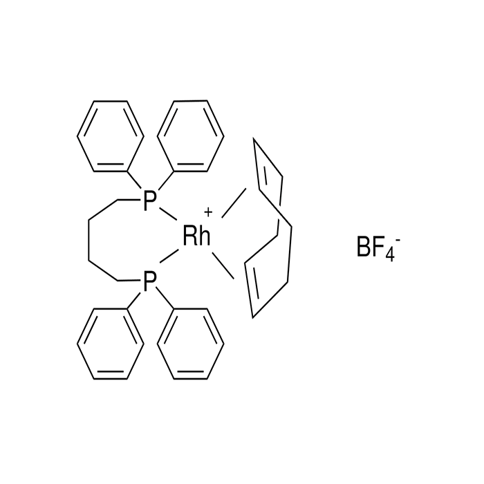 [1,4-Bis(diphenylphosphino)butane](1,5-cyclooctadiene)rhodium(I) tetrafluoroborate - ≥98% CAS No(79255-71-3) by Aladdin Scientific