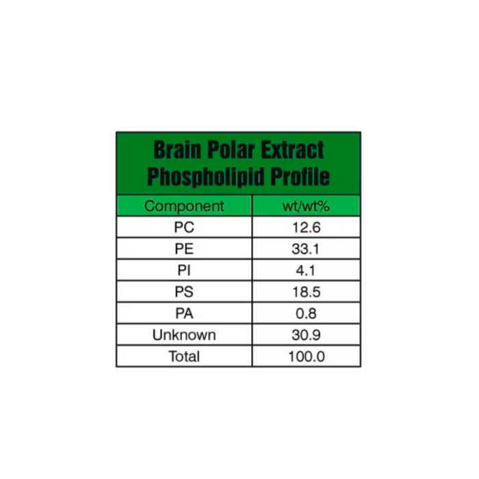 Brain Polar Lipid Extract (Porcine) -  CAS No(86088-88-2) by Aladdin Scientific