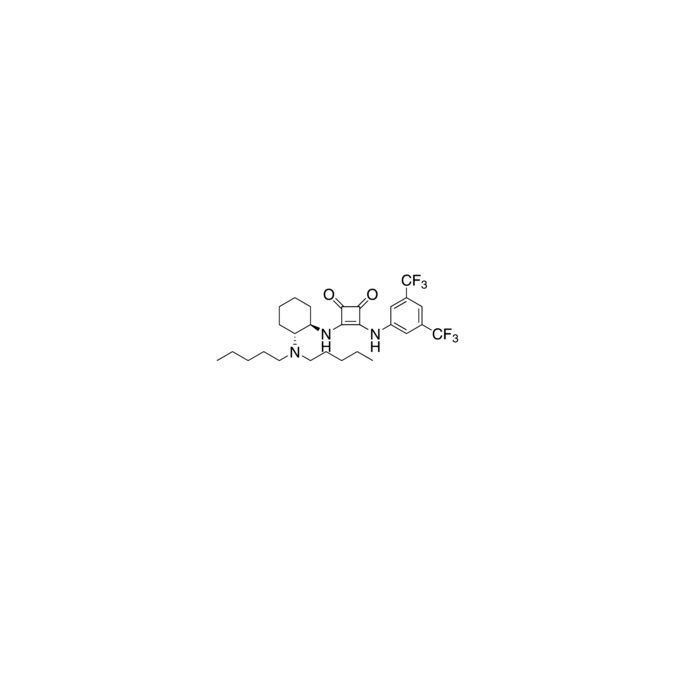 3-[[3,5-Bis(trifluoromethyl)phenyl]amino]-4-[[(1R,2R)-2-(dipentylamino)cyclohexyl]amino]-3-cyclobutene-1,2-dione - ≥98%,≥99%(ee) CAS No(1411983-40-8) by Aladdin Scientific