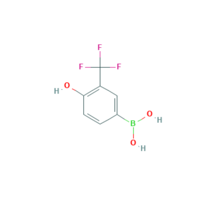 (4-Hydroxy-3-(trifluoromethyl)phenyl)boronic acid（contains varying amounts of Anhydride） - ≥97% CAS No(1187874-94-7) by Aladdin Scientific