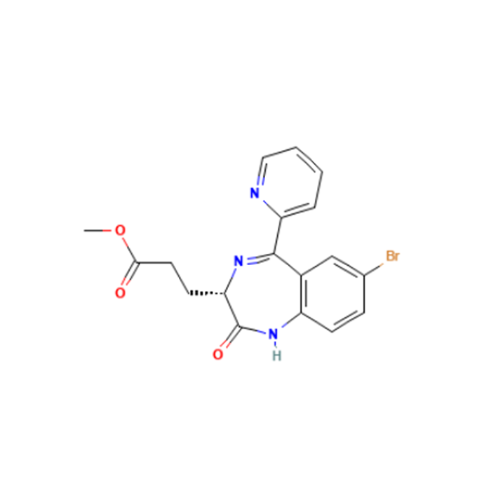 3-[(S)-7-bromo-2-oxo-5-pyridin-2-yl-2，3-dihydro-1H-1，4-benzodiazepin-3-yl]-propionic acid methyl ester - ≥98% CAS No(308242-23-1) by Aladdin Scientific