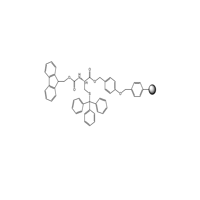 Fmoc-Cys(Trt)-Wang resin - 100-200 mesh, 1%DVB，Substitution 0.3-0.8mmol/g  by Aladdin Scientific