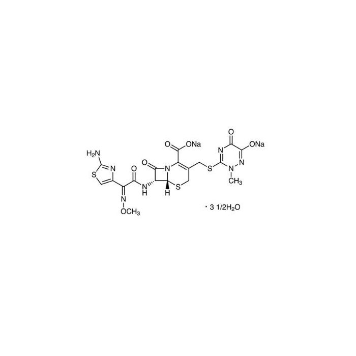 Ceftriaxone disodium hemiheptahydrate - ≥98% CAS No(104376-79-6) by Aladdin Scientific