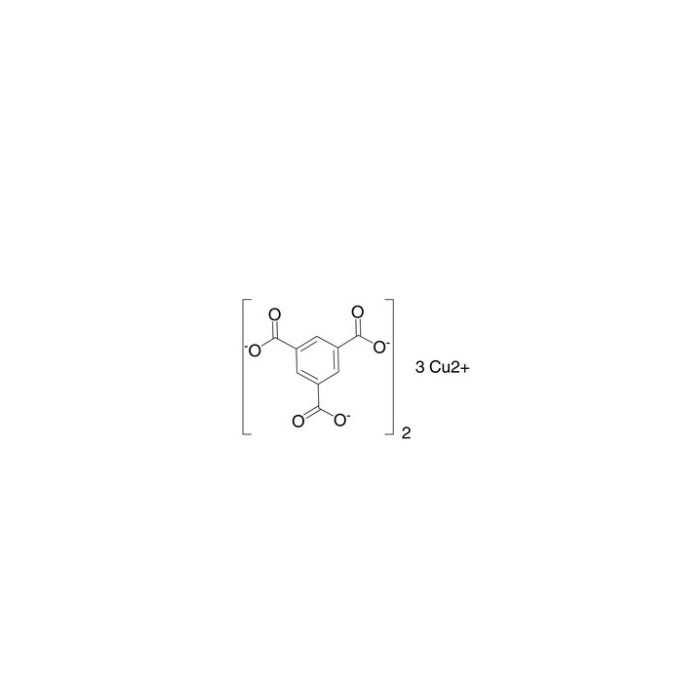 Copper benzene-1,3,5-tricarboxylate MOF, HKUST-1(Cu) - Particle size: ≤ 3000nm, BET specific surface area>1000 m2/g CAS No(51937-85-0) by Aladdin Scientific