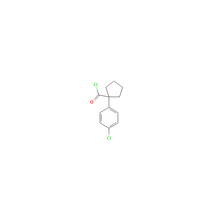 1-(4-Chlorophenyl)cyclopentanecarbonyl chloride - ≥97% CAS No(71501-44-5) by Aladdin Scientific