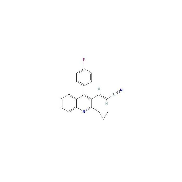 (E)-3-(2-Cyclopropyl-4-(4-fluorophenyl)quinolin-3-yl)acrylonitrile - ≥97% CAS No(256431-72-8) by Aladdin Scientific