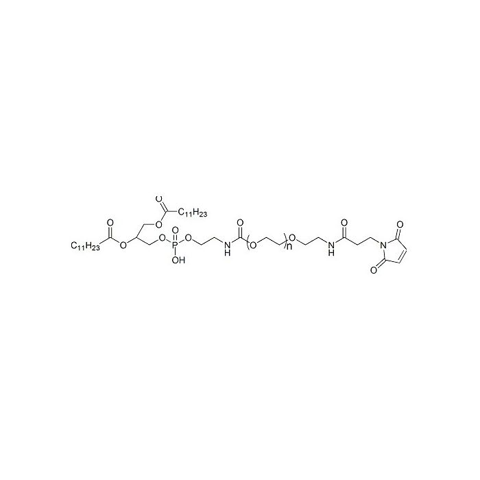 DLPE PEG Maleimide, DLPE-PEG-Mal - MW 2000 Da  by Aladdin Scientific