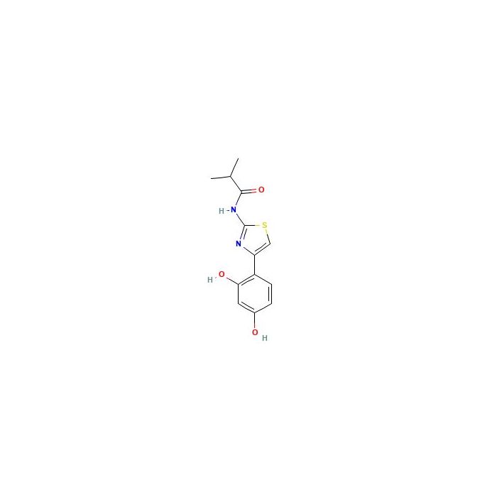 N-(4-(2,4-Dihydroxyphenyl)thiazol-2-yl)isobutyramide - ≥98% CAS No(1428450-95-6) by Aladdin Scientific