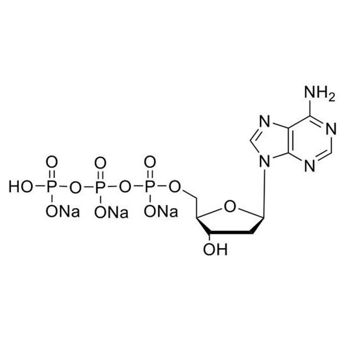 dATP (100mM) - BioReagent, DNase, RNase free, PCR Reagent, Suitable for molecular biology, sterile, for DNA and RNA applications, ≥99%, 100mM CAS No(1927-31-7) by Aladdin Scientific