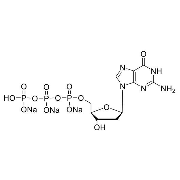 dGTP (100mM) - BioReagent, DNase, RNase free, PCR Reagent, Suitable for molecular biology, sterile, for DNA and RNA applications, ≥99%, 100mM CAS No(93919-41-6) by Aladdin Scientific