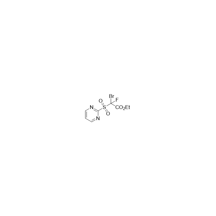 Ethyl 2-bromo-2-fluoro-2-(pyrimidin-2-ylsulfonyl)acetate - ≥95% CAS No(2605879-07-8) by Aladdin Scientific