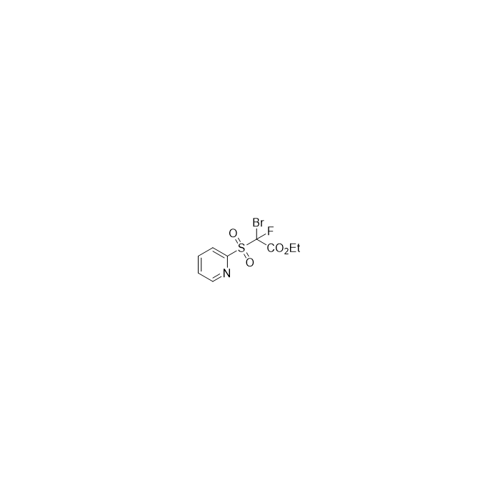 Ethyl 2-bromo-2-fluoro-2-(pyridin-2-ylsulfonyl)acetate - ≥95% CAS No(2605879-10-3) by Aladdin Scientific