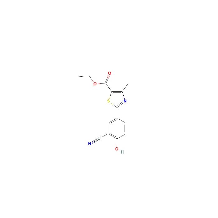 Ethyl 2-(3-cyano-4-hydroxyphenyl)-4-methylthiazole-5-carboxylate - ≥97% CAS No(161798-02-3) by Aladdin Scientific