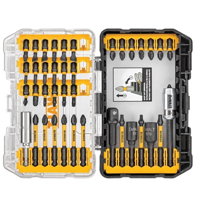 DEWALT Screwdriver Bit Set, Impact Ready, FlexTorq, 40-Piece (DWA2T40IR) -   by Aladdin Scientific