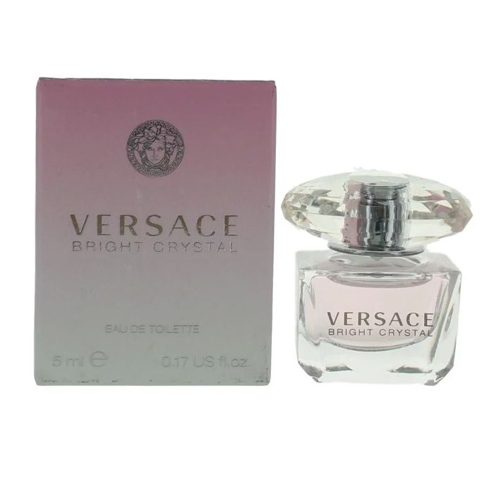 Versace Bright Crystal by Versace for Women - 5 ml EDT Splash (Mini) -   by Aladdin Scientific