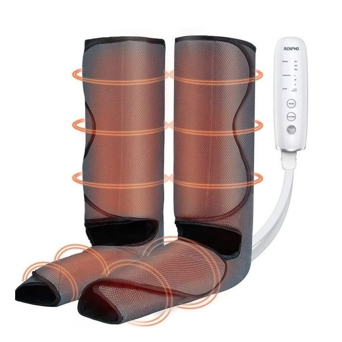 RENPHO Foot and Leg Massager with Heat, 3 Modes 3 Intensities for Home/Office, FSA and HSA Eligible -   by Aladdin Scientific