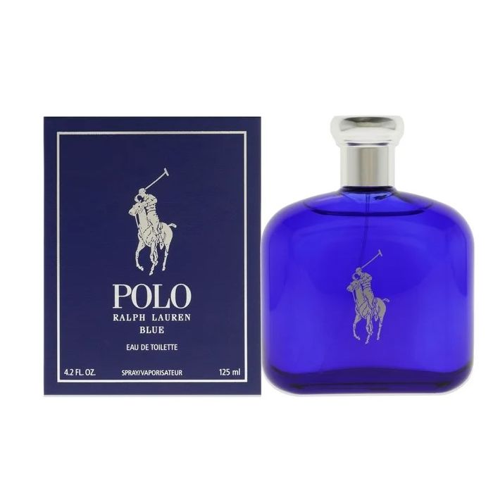 Ralph Lauren Polo Blue Eau De Toilette, Cologne for Men, 4.2 oz -   by Aladdin Scientific